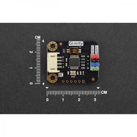 디바이스마트,MCU보드/전자키트 > 전원/신호/저장/응용 > 인터페이스/먹서,DFROBOT,Gravity: IIC to Dual UART Module [DFR0627],최대 2Mbps 통신 속도 / 작동 전압 : 3.3V ~ 5.5V / 동작 전류 : 