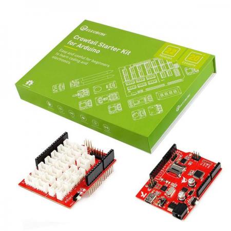 디바이스마트,오픈소스/코딩교육 > 아두이노 > 아두이노 교육용키트,ELECROW,Crowtail-Starter Kit for Arduino [SEA0001T],Arduino를 위한 Starter Kit는 Arduino에 대해 더 많은 것을 배울 수 있는 훌륭한 키트입니다.