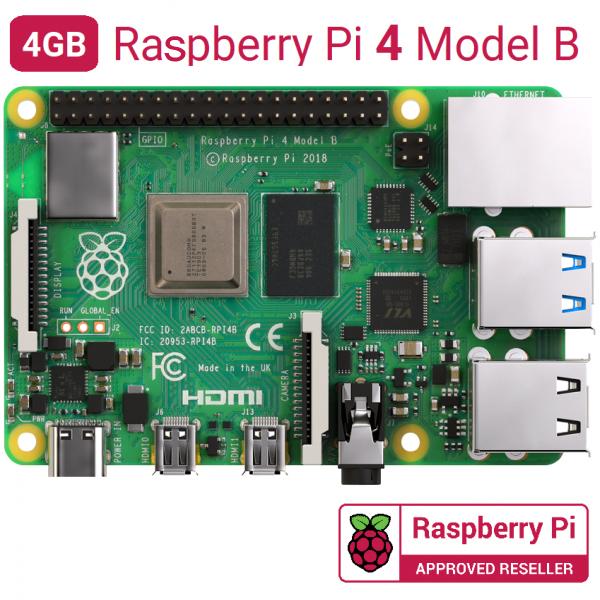 라즈베리파이4 (Raspberry Pi 4 Model B) 4GB + 방열판