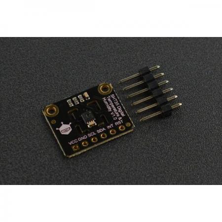 디바이스마트,MCU보드/전자키트 > 센서모듈 > 온도/습도 > 온습도겸용,DFROBOT,SHT35 디지털 온습도 센서 Digital Temperature & Humidity Sensor Breakout [SEN0333],Sensirion SHT35 센서 IC 기반 / I2C 통신 지원 / 아두이노, 마이크로비트, ESP32 등 3.3V / 5V 컨트롤러 호환 / 작동 전압 : 2.15 ~ 5.5V / 외형 치수 : 19x16mm / 장착 구멍 크기 : 2mm / 장착 구멍 피치 : 15mm