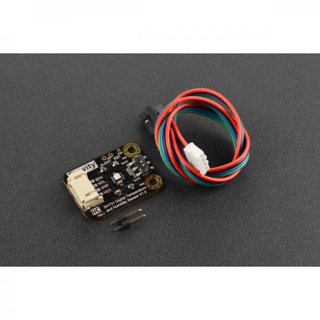 디바이스마트,MCU보드/전자키트 > 센서모듈 > 온도/습도 > 온습도겸용,DFROBOT,Gravity: SHT31-F 디지털 온습도 센서 [SEN0334],Sensirion SHT31-F 센서 IC 기반 / IP67 방진 보호 필름 / I2C 통신 지원 / 아두이노, 마이크로비트, ESP32 등 3.3V / 5V 컨트롤러 호환 / 작동 전압 : 3.3 ~ 5.5V / 외형 치수 : 32x22mm / 장착 구멍 크기 : 3mm / 장착 구멍 피치 : 15mm