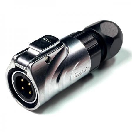 디바이스마트,커넥터/PCB > 산업/의료/방수 커넥터 > CNLINKO 방수 커넥터 > 파워 플러그,CNLINKO,방수 파워 메탈 Male 플러그 4핀 [LP-12-C04PE-03-001],접점 지름 : Φ12 / 핀지름 : Φ1.0 / 재질 : 메탈 / IP67 / Male / 4pin / 18-16AWG / 정격 전류 : 5A / 정격 전압 : 250V