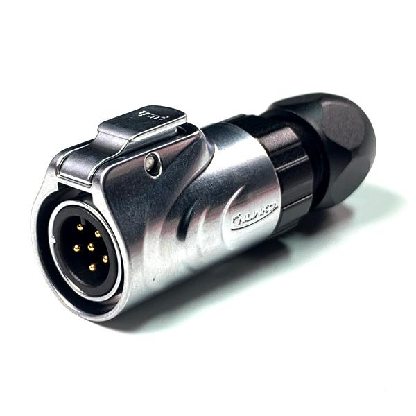 방수 파워 메탈 Male 플러그 6핀 [LP-12-C06PE-03-001]