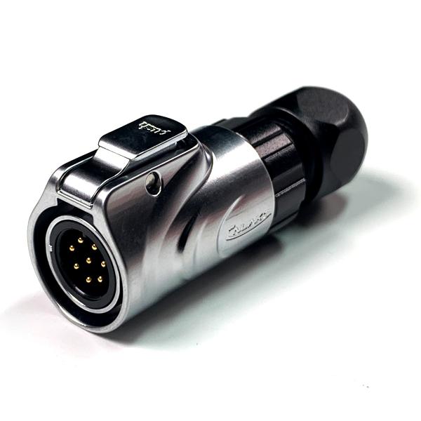 방수 파워 메탈 Male 플러그 8핀 [LP-12-C08PE-03-001]