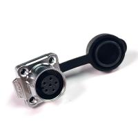 방수 파워 메탈 사각 소켓 6핀 [LP-12-J06SX-03-401]