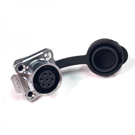 디바이스마트,커넥터/PCB > 산업/의료/방수 커넥터 > CNLINKO 방수 커넥터 > 파워 소켓,CNLINKO,방수 파워 메탈 사각 소켓 7핀 [LP-12-J07SX-03-401],사각 패널 소켓 / 접점 지름 : Φ12 / 핀지름 : Φ1.0 / 재질 : 메탈 / IP67 / Female / 7pin / 18-16AWG / 정격 전류 : 5A / 정격 전압 : 250V