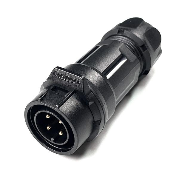 방수 파워 Male 연결 플러그 4핀 [LP-16-C04PP-02-001]