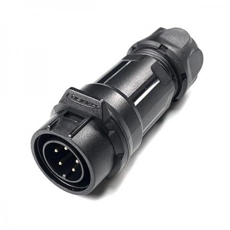 디바이스마트,커넥터/PCB > 산업/의료/방수 커넥터 > CNLINKO 방수 커넥터 > 파워 플러그,CNLINKO,방수 파워 Male 연결 플러그 5핀 [LP-16-C05PP-02-001],접점 지름 : Φ16.5 / 핀지름 : Φ1.5 / 재질 : 플라스틱 / IP67 / Male / 5pin / 18-16AWG / 정격 전류 : 10A / 정격 전압 : 500V / 연결 플러그