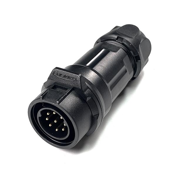 방수 파워 Male 연결 플러그 9핀 [LP-16-C09PP-02-001]