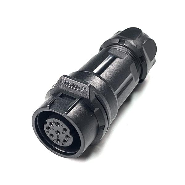 방수 파워 Female 연결 플러그 9핀 [LP-16-J09PP-02-001]