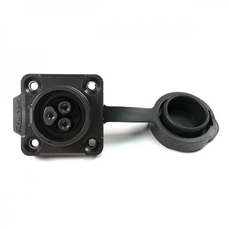 디바이스마트,커넥터/PCB > 산업/의료/방수 커넥터 > CNLINKO 방수 커넥터 > 파워 소켓,CNLINKO,방수 파워 Female 사각 소켓 3핀 [LP-16-J03SX-02-401],사각 패널 소켓 / 접점 지름 : Φ16.5 / 핀지름 : Φ1.5 / 재질 : 플라스틱 / IP67 / Female / 3pin / 18-16AWG / 정격 전류 : 10A / 정격 전압 : 500V