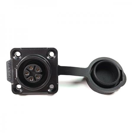 디바이스마트,커넥터/PCB > 산업/의료/방수 커넥터 > CNLINKO 방수 커넥터 > 파워 소켓,CNLINKO,방수 파워 Female 사각 소켓 5핀 [LP-16-J05SX-02-401],사각 패널 소켓 / 접점 지름 : Φ16.5 / 핀지름 : Φ1.5 / 재질 : 플라스틱 / IP67 / Female / 5pin / 18-16AWG / 정격 전류 : 10A / 정격 전압 : 500V