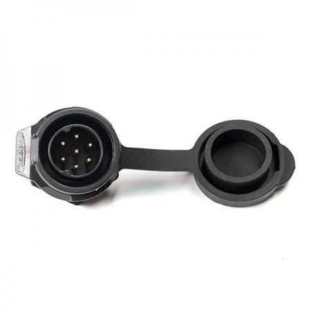 디바이스마트,커넥터/PCB > 산업/의료/방수 커넥터 > CNLINKO 방수 커넥터 > 파워 소켓,CNLINKO,방수 파워 Male 원형 소켓 7핀 [LP-16-C07SX-02-101],접점 지름 : Φ16.5 / 핀지름 : Φ1.5 / 재질 : 플라스틱 / IP67 / Male / 7pin / 18-16AWG / 정격 전류 : 10A / 정격 전압 : 500V