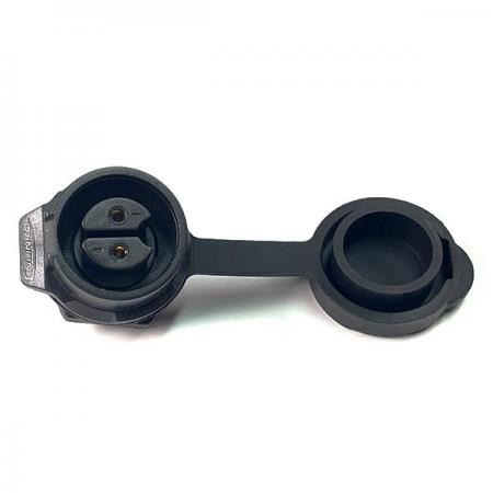 디바이스마트,커넥터/PCB > 산업/의료/방수 커넥터 > CNLINKO 방수 커넥터 > 파워 소켓,CNLINKO,방수 파워 Female 원형 소켓 2핀 [LP-16-J02SX-02-101],접점 지름 : Φ16.5 / 핀지름 : Φ1.5 / 재질 : 플라스틱 / IP67 / Female / 2pin / 18-16AWG / 정격 전류 : 10A / 정격 전압 : 500V