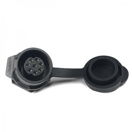 디바이스마트,커넥터/PCB > 산업/의료/방수 커넥터 > CNLINKO 방수 커넥터 > 파워 소켓,CNLINKO,방수 파워 Female 원형 소켓 8핀 [LP-16-J08SX-02-101],접점 지름 : Φ16.5 / 핀지름 : Φ1.5 / 재질 : 플라스틱 / IP67 / Female / 8pin / 18-16AWG / 정격 전류 : 10A / 정격 전압 : 500V