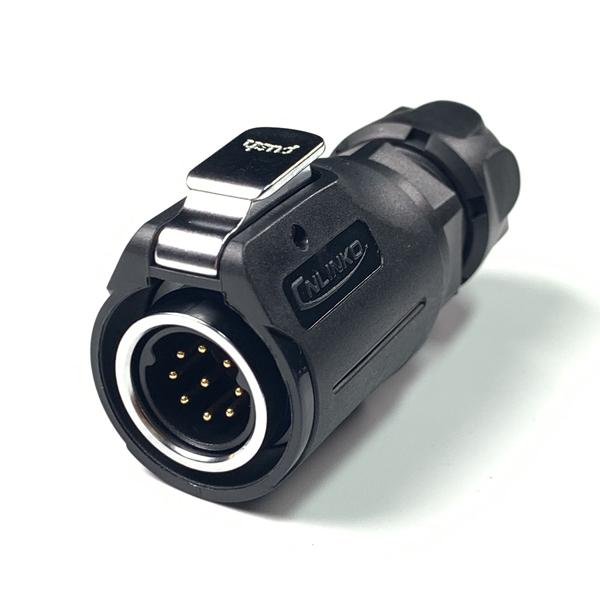 방수 파워 믹스 Male 플러그 9핀 [LP-16-C09PE-01-001]