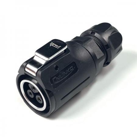 디바이스마트,커넥터/PCB > 산업/의료/방수 커넥터 > CNLINKO 방수 커넥터 > 파워 플러그,CNLINKO,방수 파워 믹스 Female 플러그 3핀 [LP-16-J03PE-01-001],접점 지름 : Φ16.5 / 핀지름 : Φ1.5 / 재질 : 믹스 / IP67 / Female / 3pin / 18-16AWG / 정격 전류 : 10A / 정격 전압 : 500V