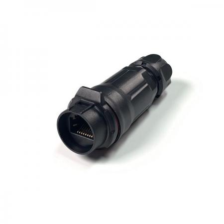 디바이스마트,커넥터/PCB > 산업/의료/방수 커넥터 > CNLINKO 방수 커넥터 > RJ45/광섬유,CNLINKO,RJ45 방수 연결 플러그 [LP-16-J/RJ45/213/PP-42-001],방수 RJ45 이더넷 / 시그널 커넥터 / Male / IP67 / 26～24 AWG