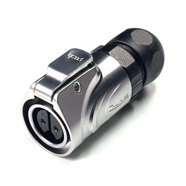 방수 파워 메탈 Female 플러그 2핀 [LP-16-J02PE-03-001]