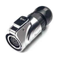 방수 파워 메탈 Female 플러그 9핀 [LP-16-J09PE-03-001]