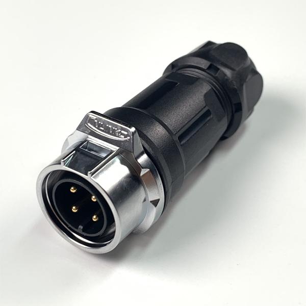 방수 파워 믹스 Male 연결 플러그 4핀 [LP-16-C04PP-01-001]