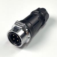 방수 파워 믹스 Male 연결 플러그 4핀 [LP-16-C04PP-01-001]