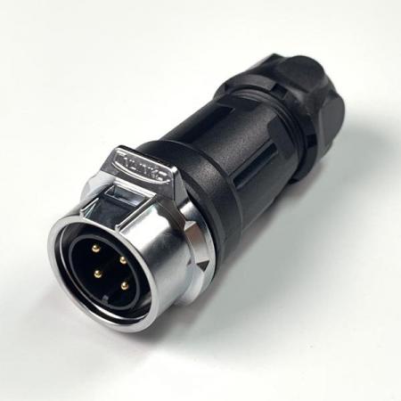 디바이스마트,커넥터/PCB > 산업/의료/방수 커넥터 > CNLINKO 방수 커넥터 > 파워 플러그,CNLINKO,방수 파워 믹스 Male 연결 플러그 4핀 [LP-16-C04PP-01-001],접점 지름 : Φ16.5 / 핀지름 : Φ1.5 / 재질 : 믹스 / IP67 / Male / 4pin / 18-16AWG / 정격 전류 : 10A / 정격 전압 : 500V / 연결 플러그