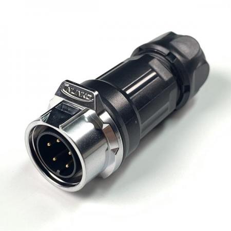 디바이스마트,커넥터/PCB > 산업/의료/방수 커넥터 > CNLINKO 방수 커넥터 > 파워 플러그,CNLINKO,방수 파워 믹스 Male 연결 플러그 5핀 [LP-16-C05PP-01-001],접점 지름 : Φ16.5 / 핀지름 : Φ1.5 / 재질 : 믹스 / IP67 / Male / 5pin / 18-16AWG / 정격 전류 : 10A / 정격 전압 : 500V / 연결 플러그