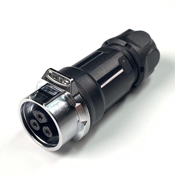 방수 파워 믹스 Female 연결 플러그 3핀 [LP-16-J03PP-01-001]