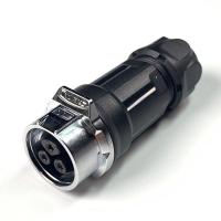 방수 파워 믹스 Female 연결 플러그 3핀 [LP-16-J03PP-01-001]