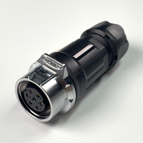 방수 파워 믹스 Female 연결 플러그 7핀 [LP-16-J07PP-01-001]