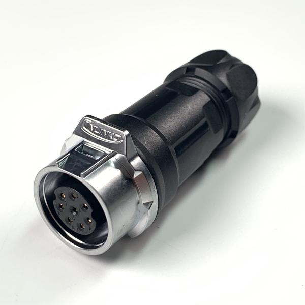 방수 파워 믹스 Female 연결 플러그 8핀 [LP-16-J08PP-01-001]
