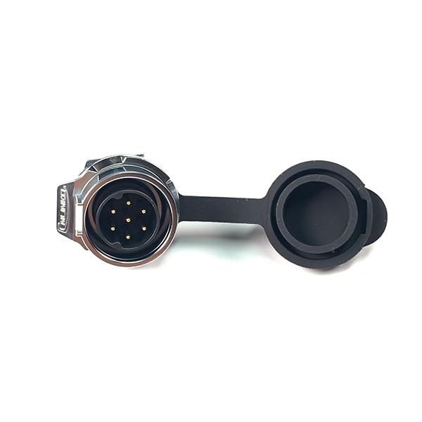 방수 파워 메탈 Male 원형 소켓 7핀 [LP-16-C07SX-03-101]