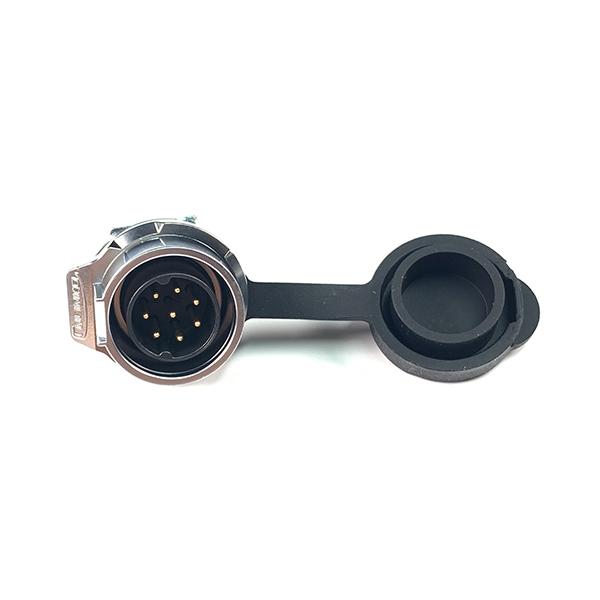 방수 파워 메탈 Male 원형 소켓 8핀 [LP-16-C08SX-03-101]