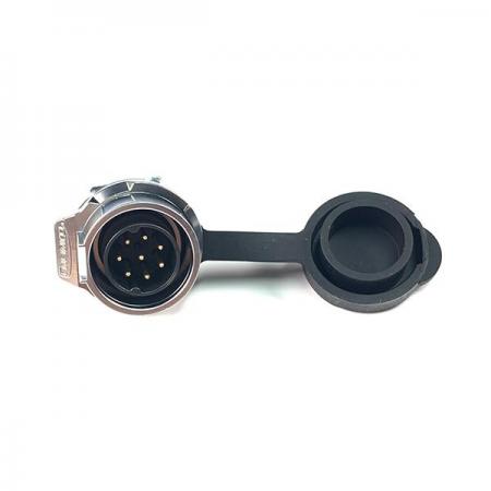 디바이스마트,커넥터/PCB > 산업/의료/방수 커넥터 > CNLINKO 방수 커넥터 > 파워 소켓,CNLINKO,방수 파워 메탈 Male 원형 소켓 8핀 [LP-16-C08SX-03-101],접점 지름 : Φ16.5 / 핀지름 : Φ1.5 / 재질 : 메탈 / IP67 / Male / 8pin / 18-16AWG / 정격 전류 : 10A / 정격 전압 : 500V