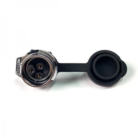 디바이스마트,커넥터/PCB > 산업/의료/방수 커넥터 > CNLINKO 방수 커넥터 > 파워 소켓,CNLINKO,방수 파워 메탈 Female 원형 소켓 3핀 [LP-16-J03SX-03-101],접점 지름 : Φ16.5 / 핀지름 : Φ1.5 / 재질 : 메탈 / IP67 / Female / 3pin / 18-16AWG / 정격 전류 : 10A / 정격 전압 : 500V