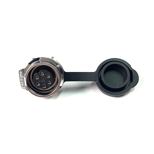 방수 파워 메탈 Female 원형 소켓 7핀 [LP-16-J07SX-03-101]