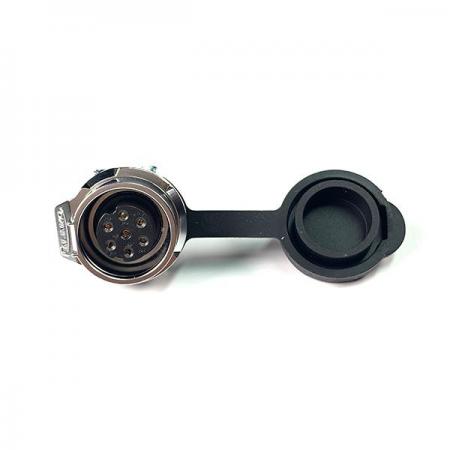 디바이스마트,커넥터/PCB > 산업/의료/방수 커넥터 > CNLINKO 방수 커넥터 > 파워 소켓,CNLINKO,방수 파워 메탈 Female 원형 소켓 7핀 [LP-16-J07SX-03-101],접점 지름 : Φ16.5 / 핀지름 : Φ1.5 / 재질 : 메탈 / IP67 / Female / 7pin / 18-16AWG / 정격 전류 : 10A / 정격 전압 : 500V