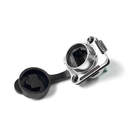 디바이스마트,커넥터/PCB > 산업/의료/방수 커넥터 > CNLINKO 방수 커넥터 > RJ45/광섬유,CNLINKO,RJ45 메탈 방수 소켓 (PCB 포함) [LP-16-J/RJ45/110/SX-03-202],방수 RJ45 이더넷 / 시그널 커넥터 / 사각 소켓 / Male / IP67 / 26～24 AWG