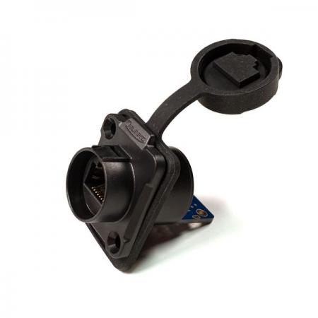 디바이스마트,커넥터/PCB > 산업/의료/방수 커넥터 > CNLINKO 방수 커넥터 > RJ45/광섬유,CNLINKO,RJ45 방수 소켓 (PCB 포함) [LP-16-J/RJ45/110/SX-02-203],방수 RJ45 이더넷 / 시그널 커넥터 / 사각 소켓 / Male / IP67 / 26～24 AWG