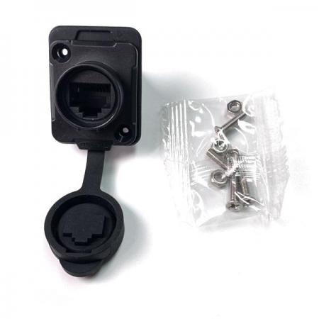 디바이스마트,커넥터/PCB > 산업/의료/방수 커넥터 > CNLINKO 방수 커넥터 > RJ45/광섬유,CNLINKO,RJ45 방수 소켓 (PCB 포함) [LP-16-J/RJ45/110/SX-02-203],방수 RJ45 이더넷 / 시그널 커넥터 / 사각 소켓 / Male / IP67 / 26～24 AWG