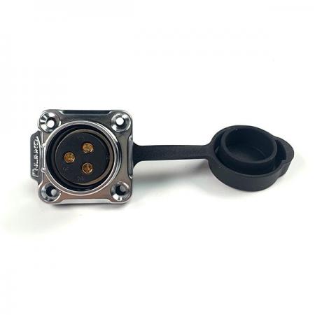 디바이스마트,커넥터/PCB > 산업/의료/방수 커넥터 > CNLINKO 방수 커넥터,CNLINKO,방수 메탈 Female 사각 소켓 3핀 [LP-20-J03SX-03-401],사각 패널 소켓 / 접점 지름 : Φ20 / 핀지름 : Φ2.7 / 재질 : 메탈 / 방수등급 : IP67 / Female / 3pin / 14-12AWG / 정격 전류 : 20A / 정격 전압 : 500V / LP-20