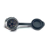 방수 메탈 Female 원형 소켓 5핀 (보호격벽) [LP-20-J05SX-03-101A]