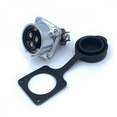 디바이스마트,커넥터/PCB > 산업/의료/방수 커넥터 > CNLINKO 방수 커넥터 > 파워 소켓,CNLINKO,방수 파워 Female 사각 소켓 3핀 [LP-28-J03SX-23-401],사각 패널 소켓 / 접점 지름 : Φ28 / 핀지름 : Φ4.0 / 방수 등급 : IP67 / Female / 3핀 / 24AWG * 3C / 14-12AWG / 정격 전류 : 50A / 정격 전압 : 500V / LP-28