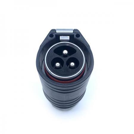디바이스마트,커넥터/PCB > 산업/의료/방수 커넥터 > CNLINKO 방수 커넥터 > 파워 플러그,CNLINKO,방수 파워 Male 플러그 3핀 [LP-28-C03PE-21-001],플러그 / 접점 지름 : Φ28 / 핀지름 : Φ4.0 / 방수 등급 : IP67 / Female / 3핀 / 24AWG * 3C / 14-12AWG / 정격 전류 : 50A / 정격 전압 : 500V / LP-28