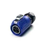 방수 믹스 Male 플러그 3핀 (보호격벽) [LP-20-C03PE-01-003A]