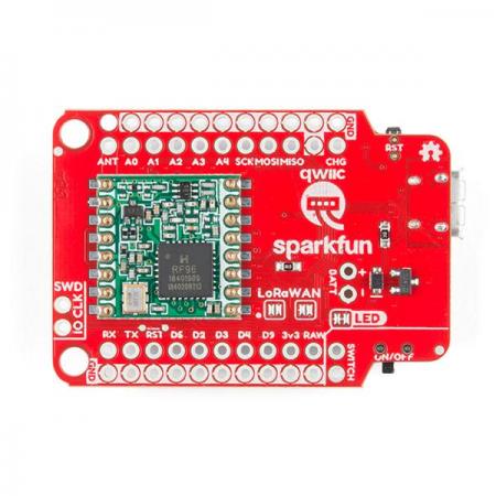 디바이스마트,MCU보드/전자키트 > 통신/네트워크 > RF/LoRa,SparkFun,SparkFun Pro RF-LoRa, 915MHz (SAMD21) [WRL-15836],LoRa® 지원 무선 보드 /  SAMD21과 장거리 RFM95W를 결합하여 작고 사용하기 쉬운 IoT Arduino 보드를 만듭니다.