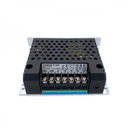 디바이스마트,전원/파워/배터리 > SMPS > Enclosure 타입 > 1채널 (Single),파워캅(Powercop),STAR 50S-F-24T (50W 24V 터미널블록타입),AC-DC 50W SMPS / 출력전압 : 24V / 출력전류 : 2A / 입력전압 : AC 90~264V / 변환효율 : 86% / 파워캅 / Enclosure 타입 1채널