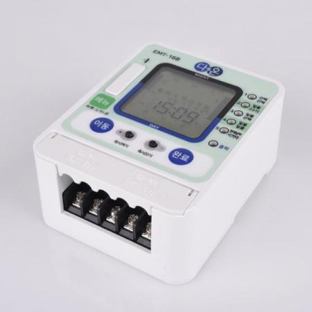 디바이스마트,기계/제어/로봇/모터 > 자동화(FA) > 제어 > 카운터/타이머,유아이,간판 조명용 디지털 타이머 EMT-16B,간판 조명용 디지털 타이머 / 5단자 / 16A / AC110~220V