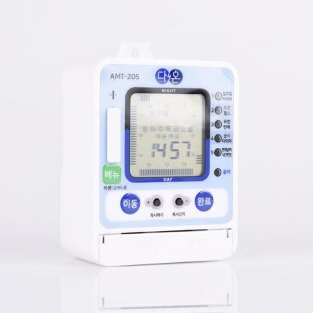 디바이스마트,기계/제어/로봇/모터 > 자동화(FA) > 제어 > 카운터/타이머,유아이,자동 제어용 디지털 타이머 AMT-20S (DC),간판조명용 디지털타이머 / 4단자 / 150-300W / DC12-24V